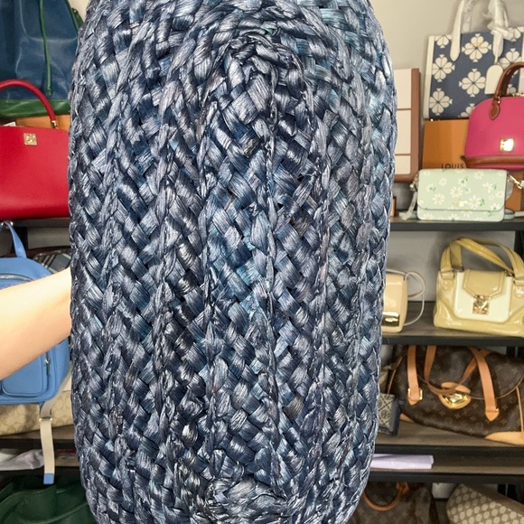 Kate Spade NWT Out and About Straw Tote from Shore Thing Line Retails $298 - Picture 9 of 12